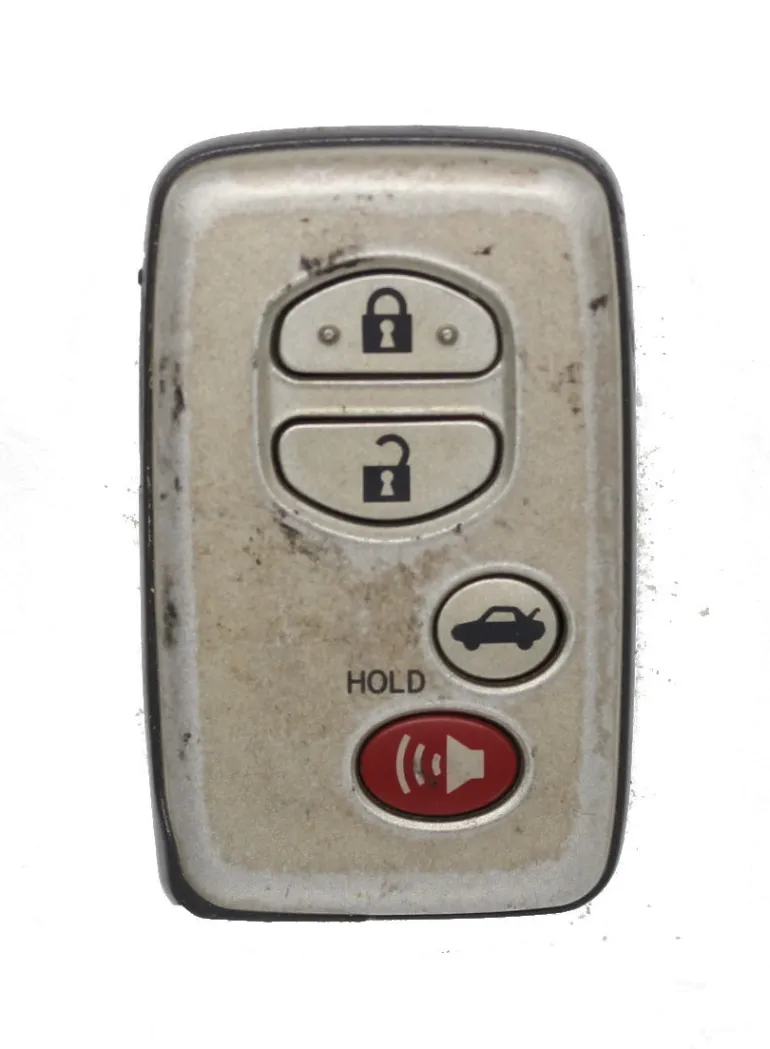 Unrefurbished Toyota OEM 271451-3370 HYQ14AAB 3 Button Key Fob - Grade C