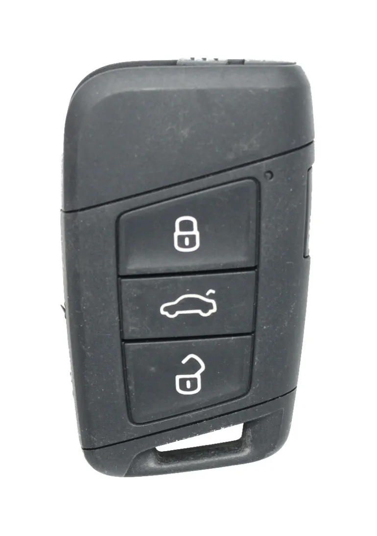Unrefurbished Volkswagen OEM KR5FS14-US 4 Button Key Fob - Grade C