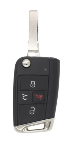 Volkswagen e-Golf OEM 4 Button Key Fob w/ Comfort Access