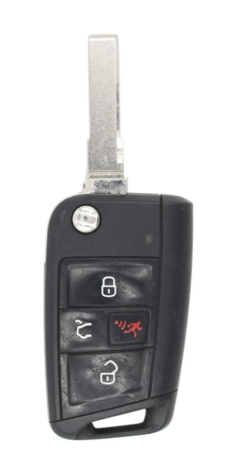 Volkswagen Golf OEM 4 Button Key Fob w/out Comfort Access
