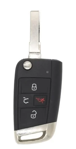 Volkswagen GTI OEM 4 Button Key Fob w/ GTI logo